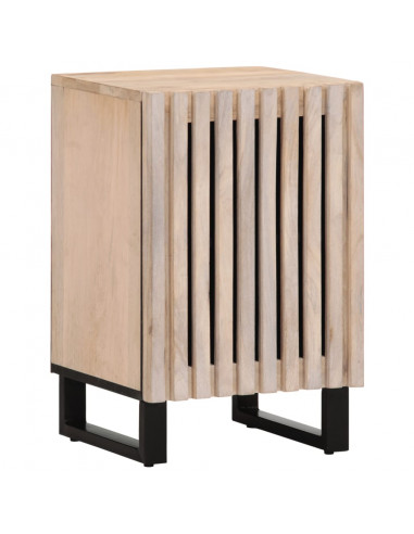 Mobile da Bagno 38x34x58 cm in Legno Massello di Mango