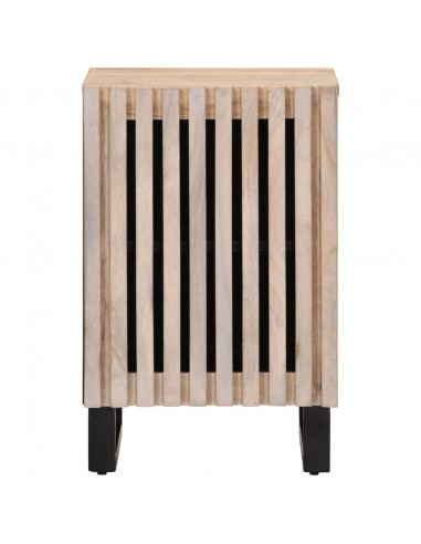 Mobile da Bagno 38x34x58 cm in Legno Massello di Mango