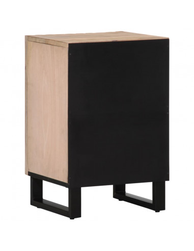 Mobile da Bagno 38x34x58 cm in Legno Massello di Mango