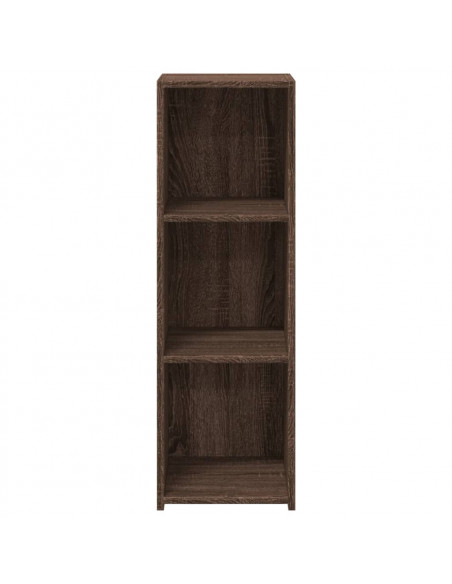 Credenza Rovere Marrone 30x41x93 cm in Legno Multistrato