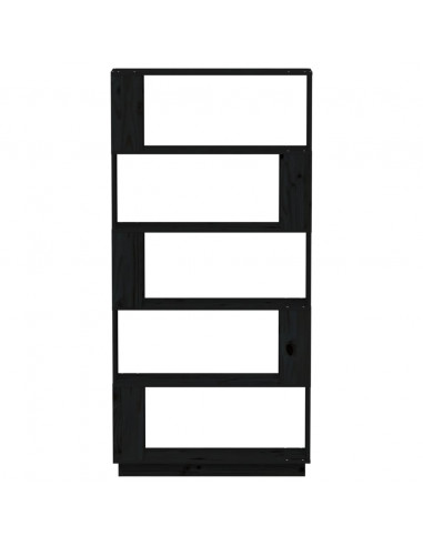 Libreria/Divisorio Bianco 80x25x163,5 cm Legno Massello