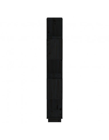 Libreria/Divisorio Bianco 80x25x163,5 cm Legno Massello