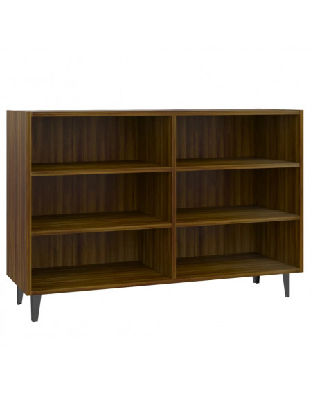 Credenza Rovere Marrone 103,5x35x70 cm in Truciolato