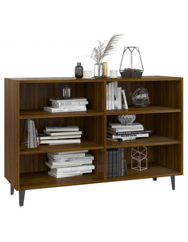 Credenza Rovere Marrone 103,5x35x70 cm in Truciolato