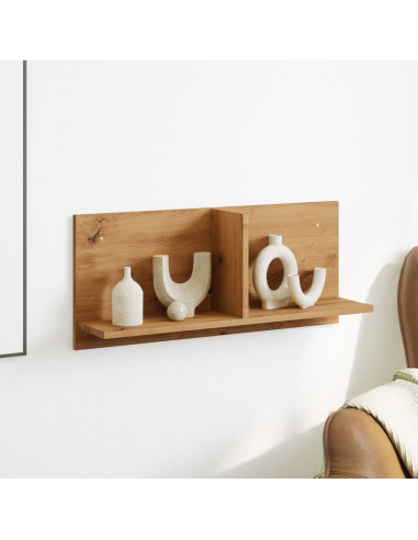 Mobile a Parete 70x16,5x30 cm Artigianale in Legno Multistrato