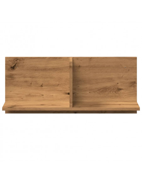 Mobile a Parete 70x16,5x30 cm Artigianale in Legno Multistrato