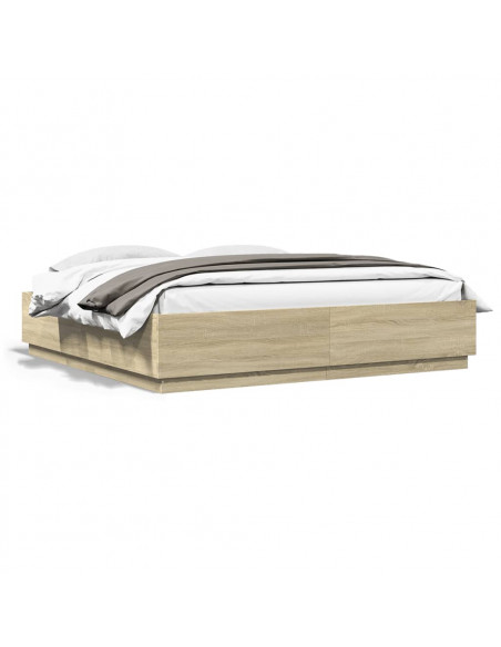 Giroletto Rovere Sonoma 200x200 cm in Legno Multistrato