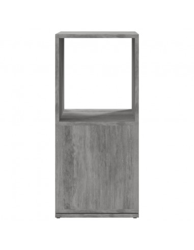 Armadietto Girevole Grigio Cemento 34,5x34,5x75,5cm Truciolato