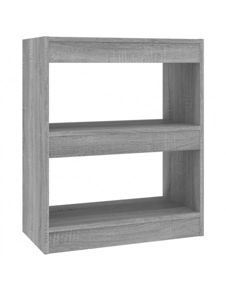 Libreria/Divisorio Grigio Sonoma 60x30x72 cm