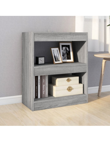 Libreria/Divisorio Grigio Sonoma 60x30x72 cm