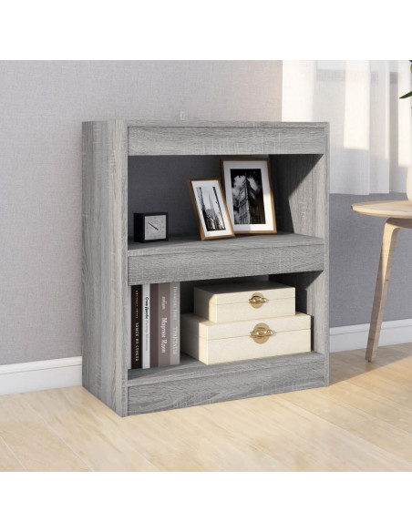 Libreria/Divisorio Grigio Sonoma 60x30x72 cm