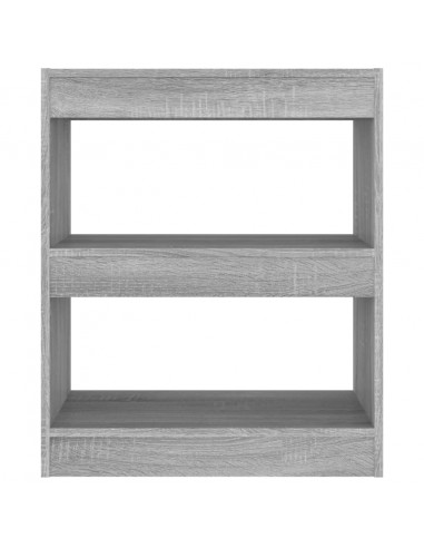Libreria/Divisorio Grigio Sonoma 60x30x72 cm