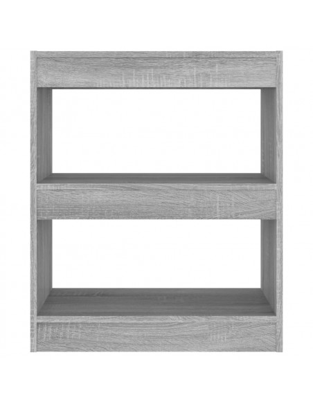 Libreria/Divisorio Grigio Sonoma 60x30x72 cm