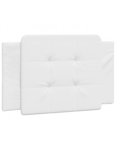 Giroletto con Testiera Bianco 80x200 cm in Similpelle