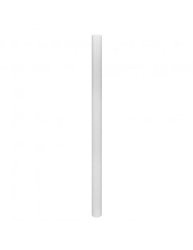Pannello Divisore per la Stanza in Bambù Bianco 250x165 cm