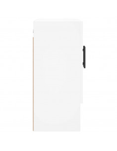 Armadietto a Muro Bianco 60x31x70 cm in Legno Multistrato 2