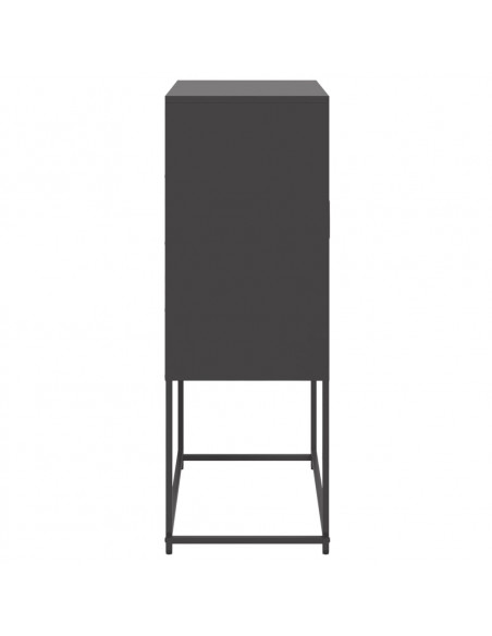 Mobile TV Verde Oliva 100,5x39x60,5 cm in Acciaio