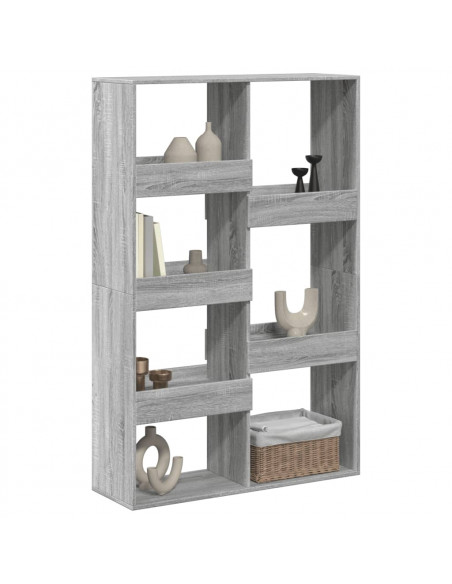 Divisorio Grigio Sonoma 100x33x155,5 cm in Truciolato