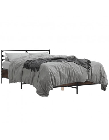 Giroletto Rovere Marrone 135x190cm in Legno Multistrato Metallo