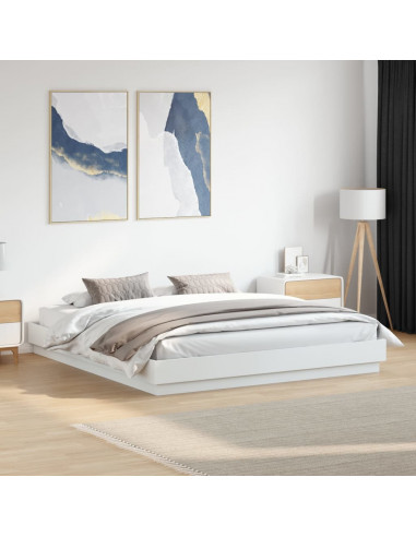 Giroletto Bianco 180x200 cm in Legno Multistrato