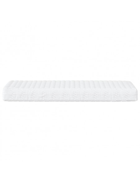 Materasso in Schiuma Bianco 100x220cm Durezza H2 H3
