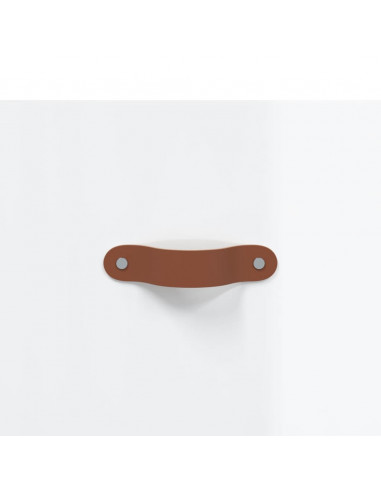 Mobile a Parete Bianco Lucido 80x36,5x35 cm Legno Multistrato