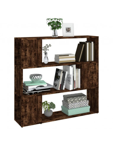 Libreria/Divisorio Rovere Fumo 100x24x94 cm