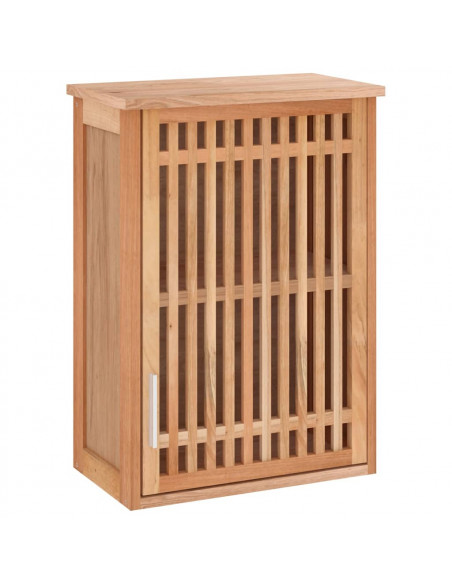 Set Mobili da Bagno 4pz in Legno Massello di Noce