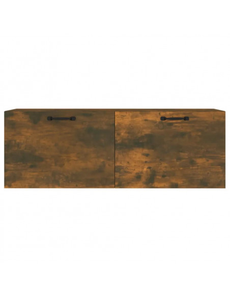 Mobile Pensile Rovere Fumo 100x36,5x35 cm Legno Multistrato
