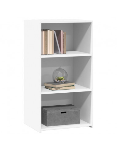 Credenza Bianca 50x41x93 cm in Legno Multistrato