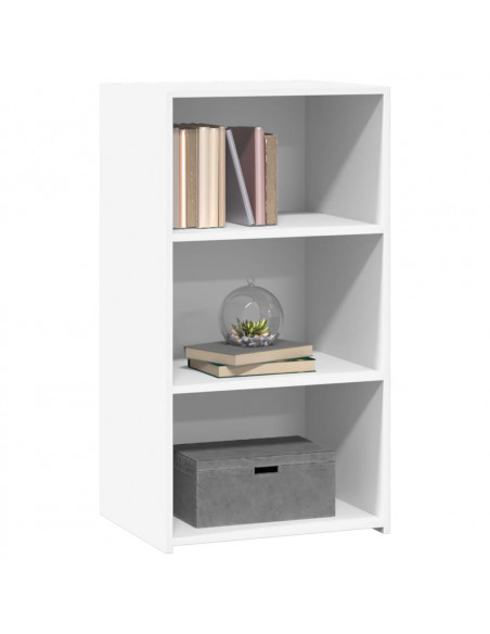 Credenza Bianca 50x41x93 cm in Legno Multistrato