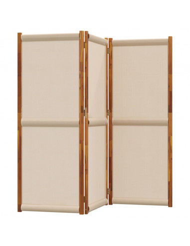 Divisorio a 3 Pannelli Tortora 210x180 cm