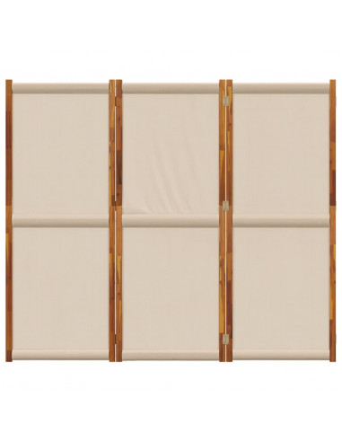 Divisorio a 3 Pannelli Tortora 210x180 cm