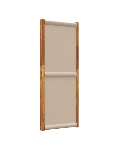 Divisorio a 3 Pannelli Tortora 210x180 cm