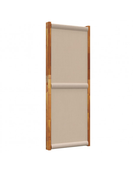 Divisorio a 3 Pannelli Tortora 210x180 cm