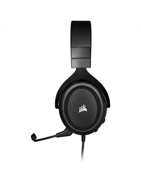 Corsair HS50 PRO Stereo Cuffie con Microfono PC/PS4/XboxOne/Mobile Carbon "Corsair Renewed