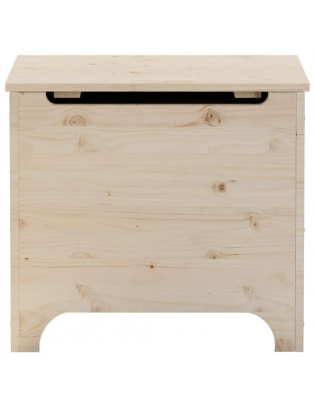 Contenitore con Coperchio RANA 60x49x54 cm Legno Massello Pino