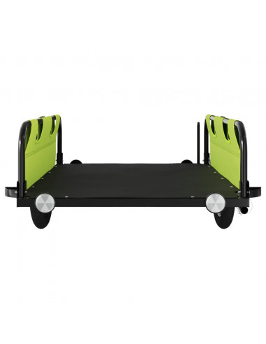Rimorchio da Bici Verde Oxford e Ferro