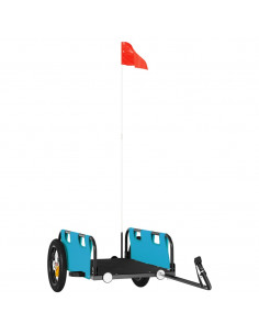 Rimorchio da Bici Blu Oxford e Ferro 2