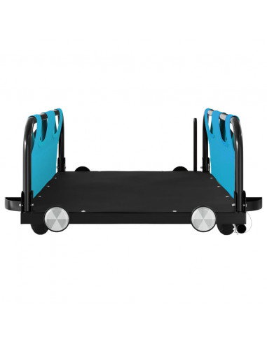 Rimorchio da Bici Blu Oxford e Ferro