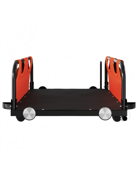 Rimorchio da Bici Arancione Oxford e Ferro