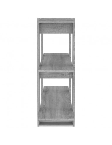 Libreria/Divisorio Grigio Sonoma 100x30x87 cm