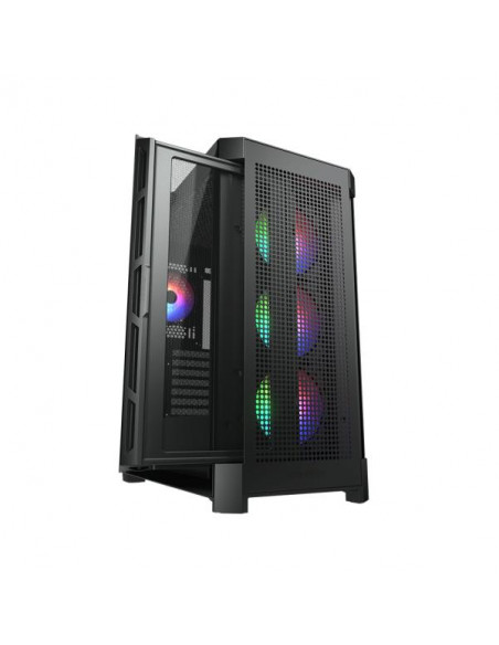 Cougar Duoface PRO RGB Mid Tower No-Power Vetro Temperato minITX/mATX/ATX/E-ATX Nero