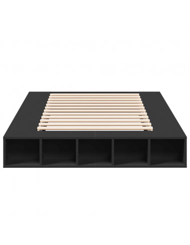 Giroletto Nero 120x200 cm in Legno Multistrato