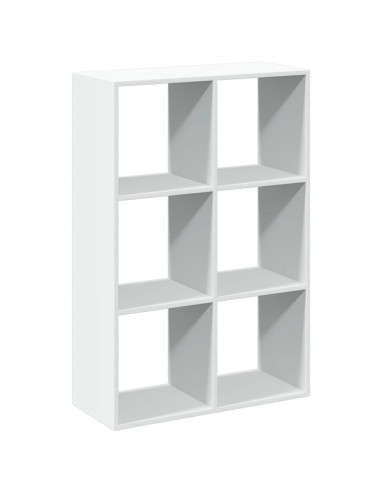 Libreria Divisorio Bianca 69,5x29x103,5 cm in Truciolato