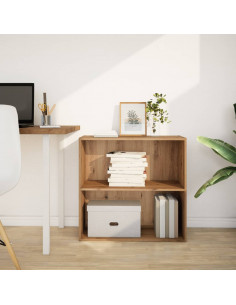 Libreria Rovere Artigianale 80x30x77 cm in Legno Multistrato 2
