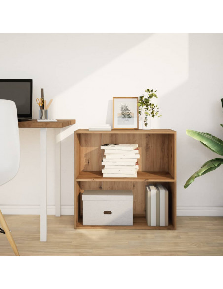 Libreria Rovere Artigianale 80x30x77 cm in Legno Multistrato