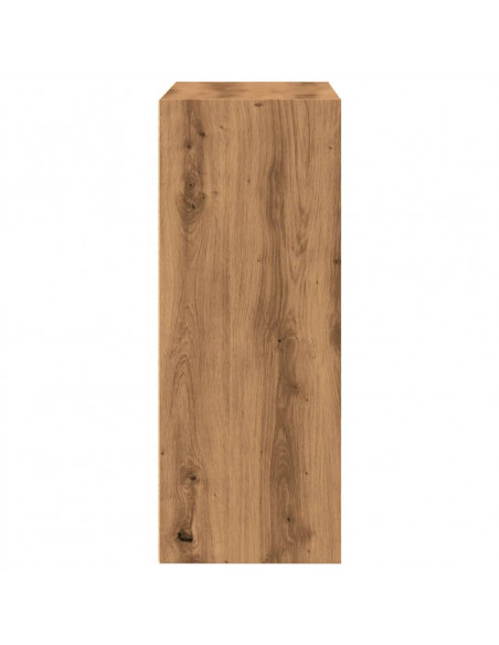 Libreria Rovere Artigianale 80x30x77 cm in Legno Multistrato