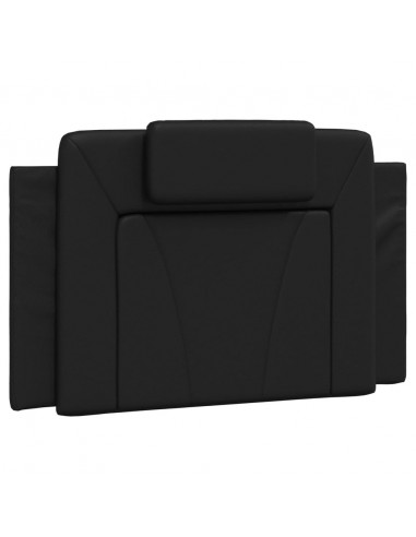 Giroletto con Luci LED Nero 90x200 cm in Similpelle