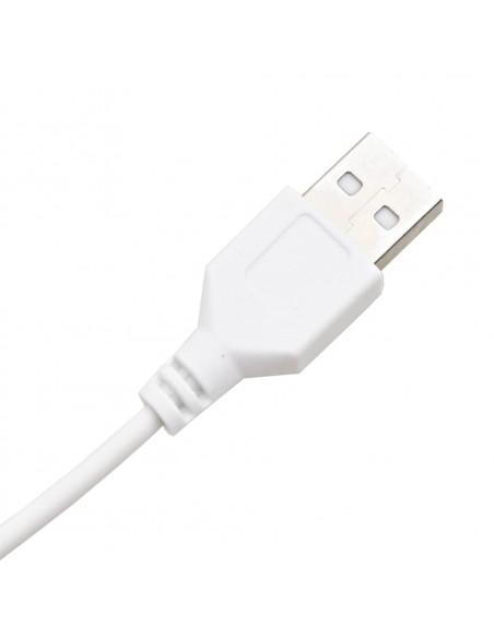 Mobile a Specchio con LED Bianco Lucido 90x31,5x62 cm